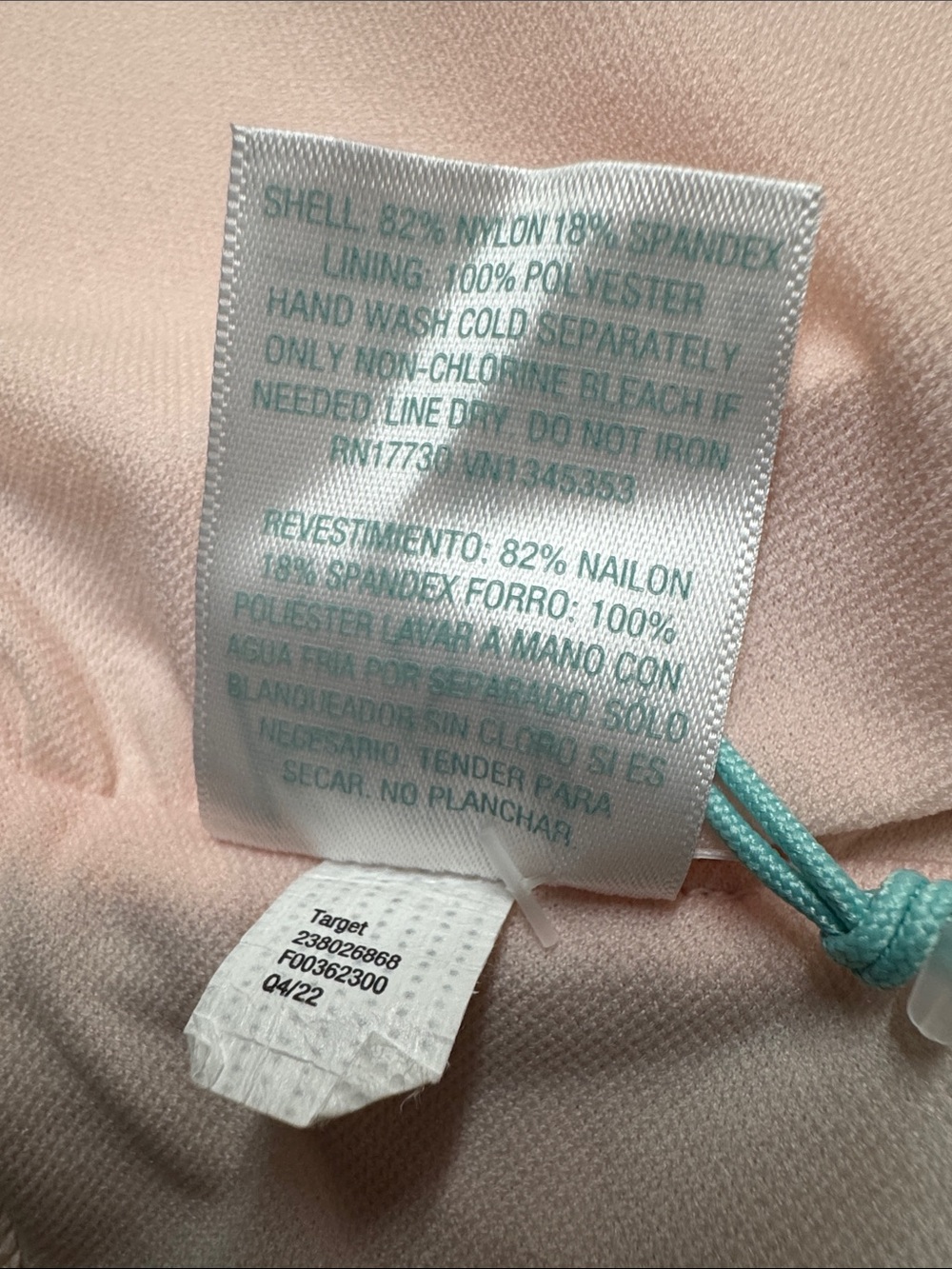 Kona Sol Pink Tropical Floral Bikini Top - Picture 5 of 5